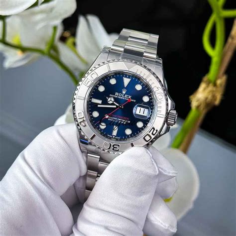 vendo rolex yachtmaster blu dial|rolex yacht master 40mm price.